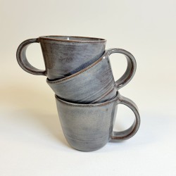 Tasse anse grise