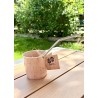 Mugs à Paille Rose