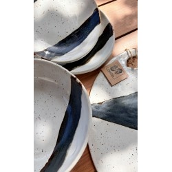 Assiette profonde Volcanique