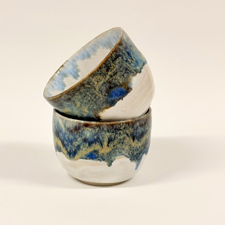 Tasse dégradé bleu